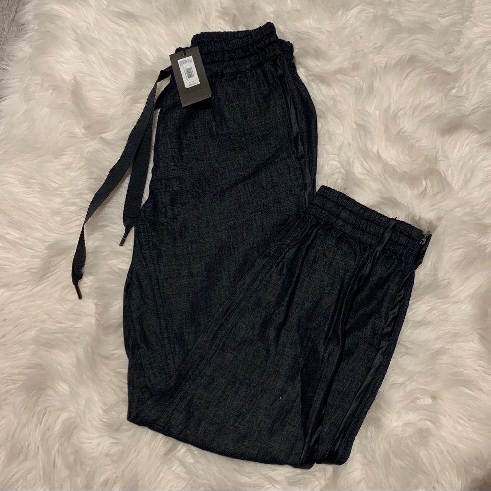 NWT XXS Armani Exchange Dark Denim Joggers